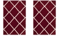 Safavieh Hudson Red and Ivory 4' x 6' Area Rug